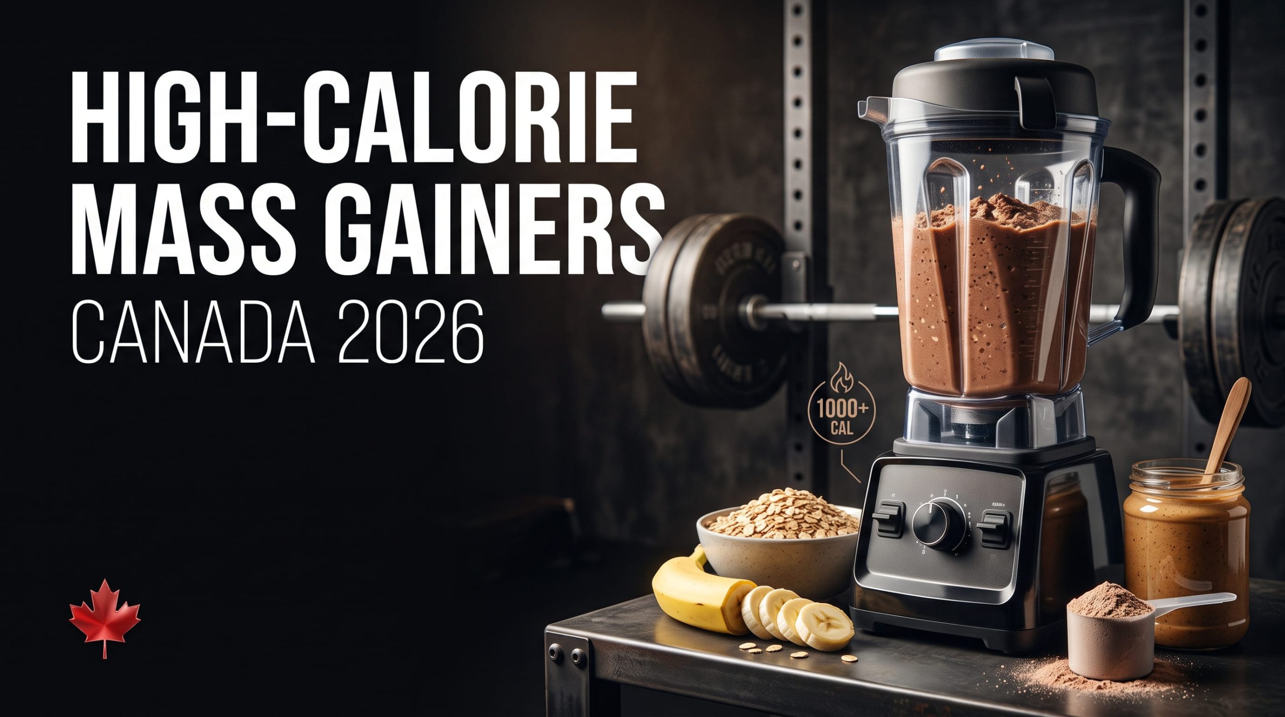 Best high-calorie mass gainers in Canada for hard gainers