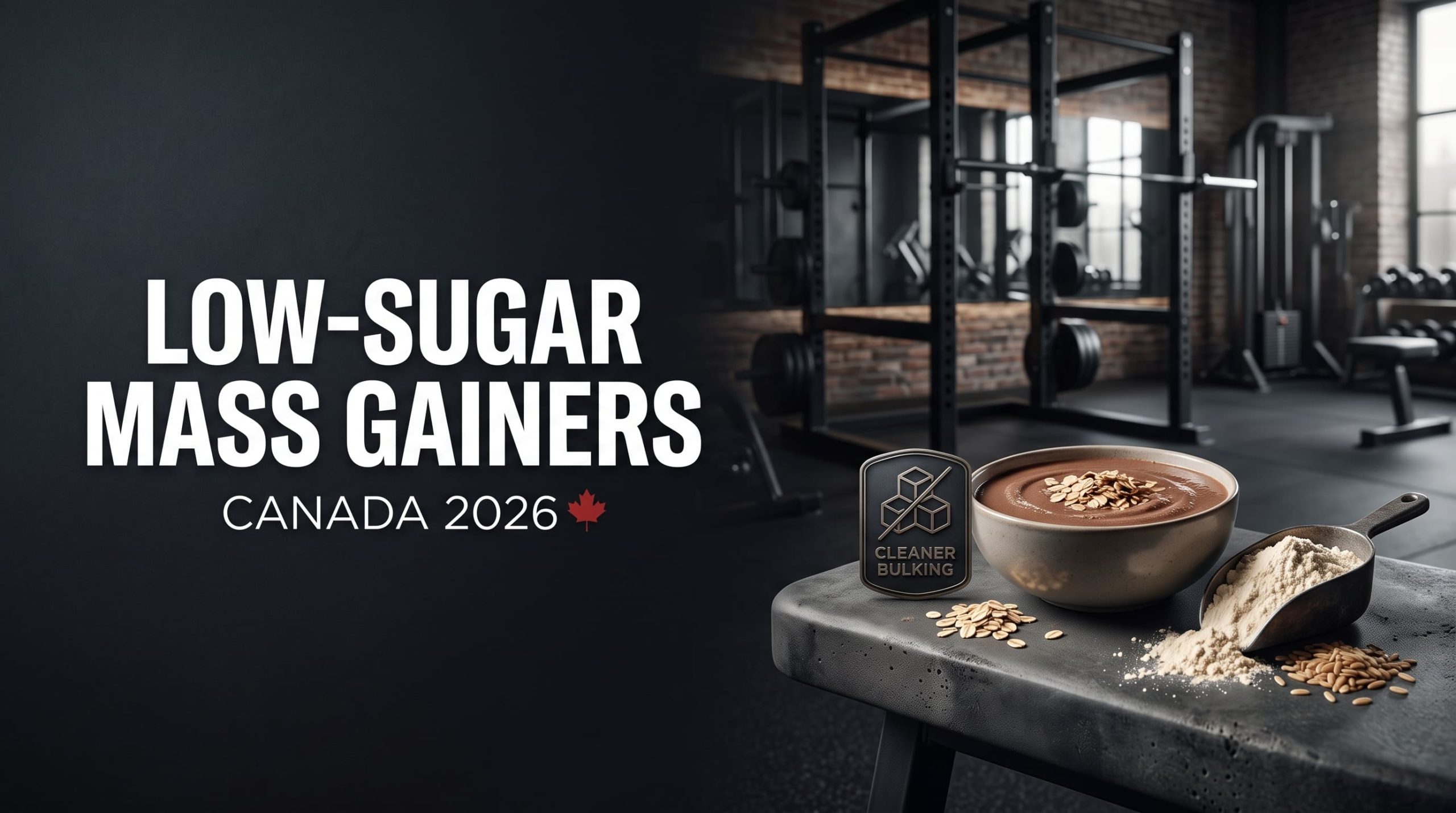 Best low-sugar mass gainers in Canada for cleaner weight gain