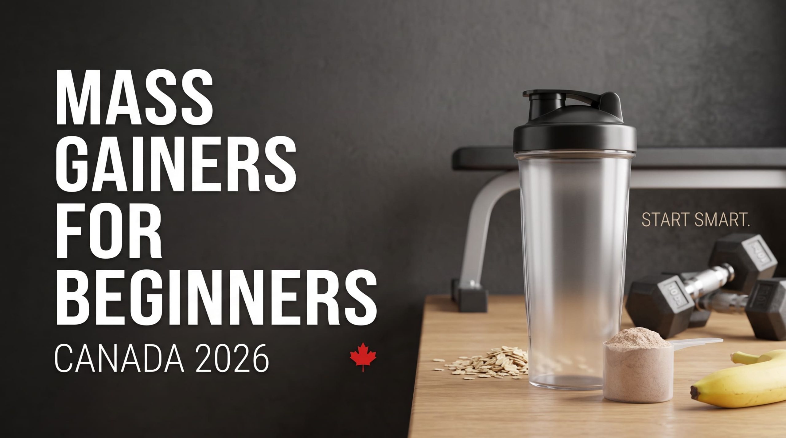 Best mass gainers for beginners in Canada