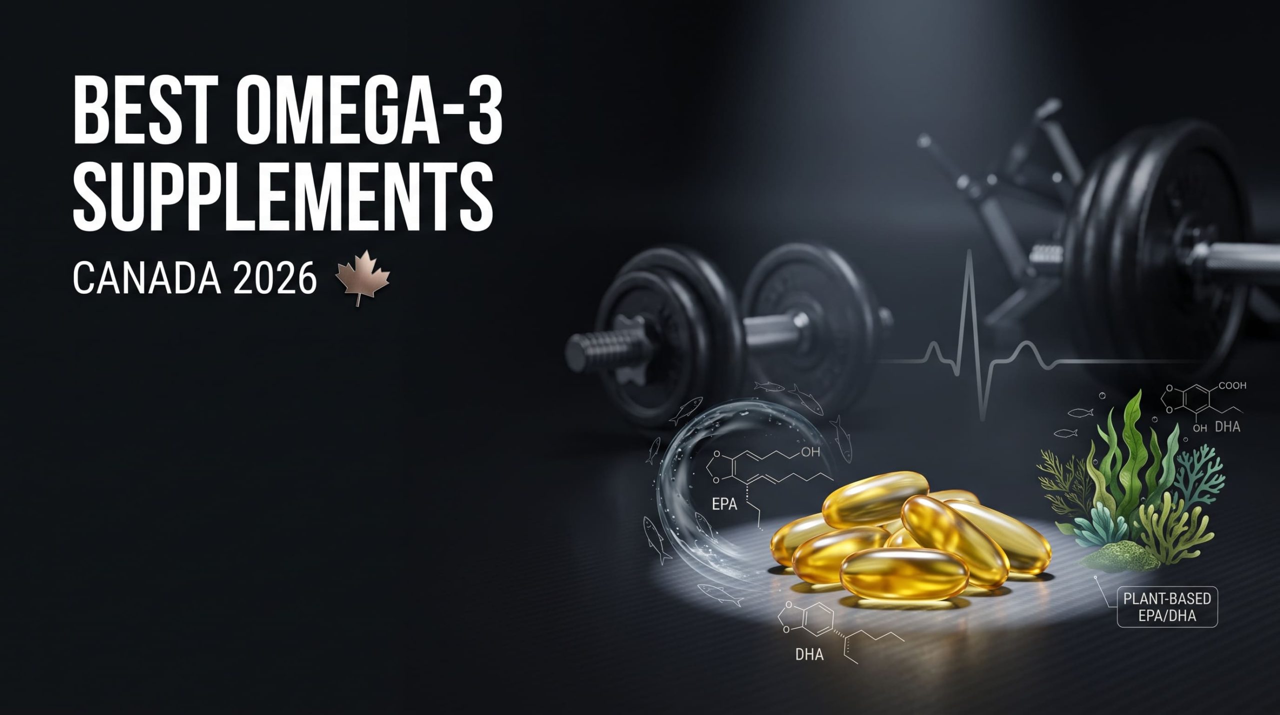 Best omega-3 supplements in Canada for heart health recovery and performance