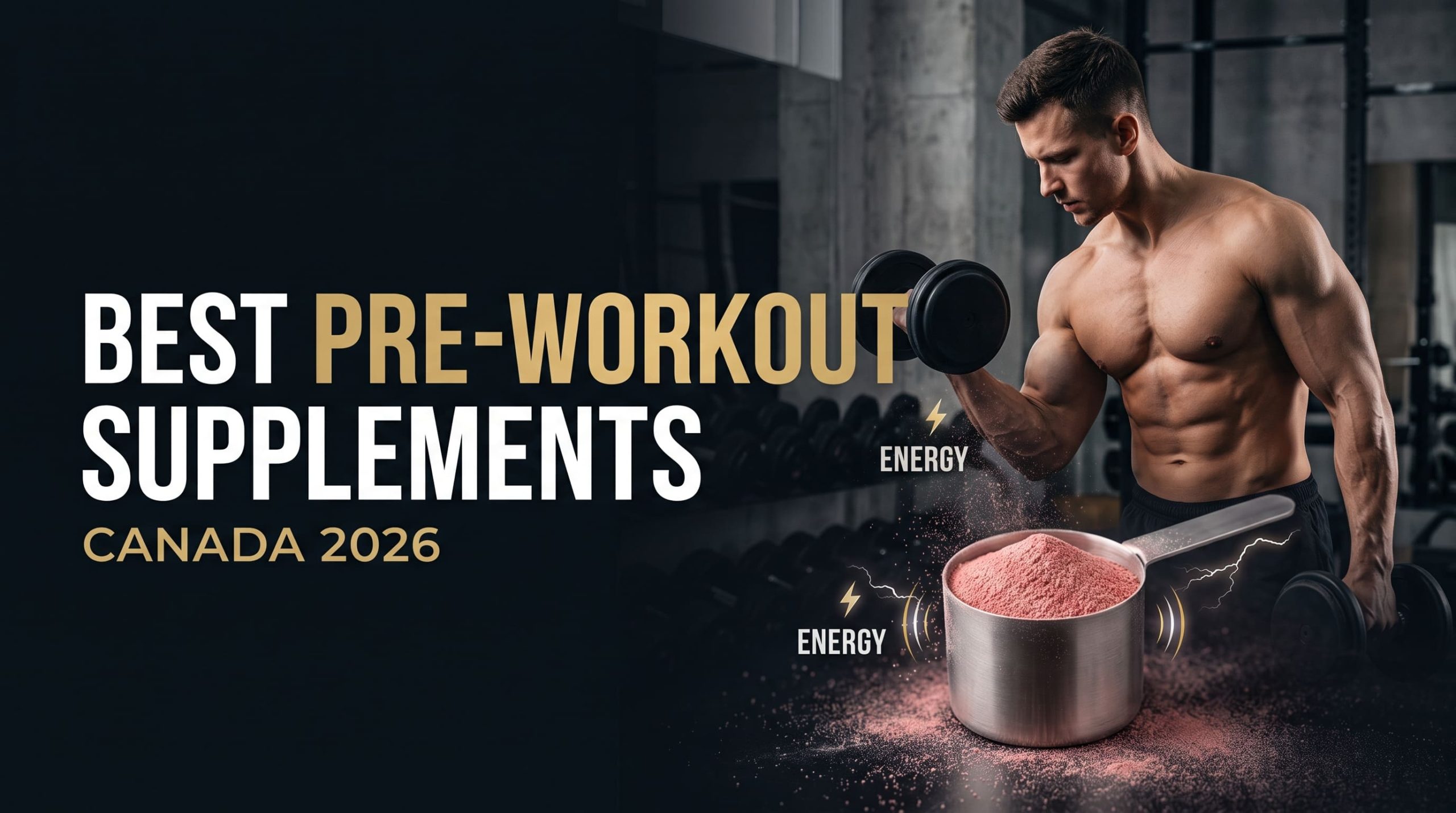 Best pre-workout supplements in Canada for energy focus and performance