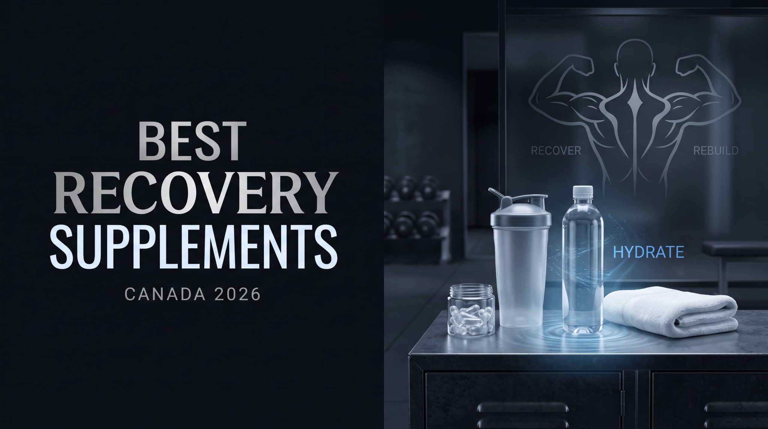Best recovery supplements in Canada for muscle recovery hydration and performance