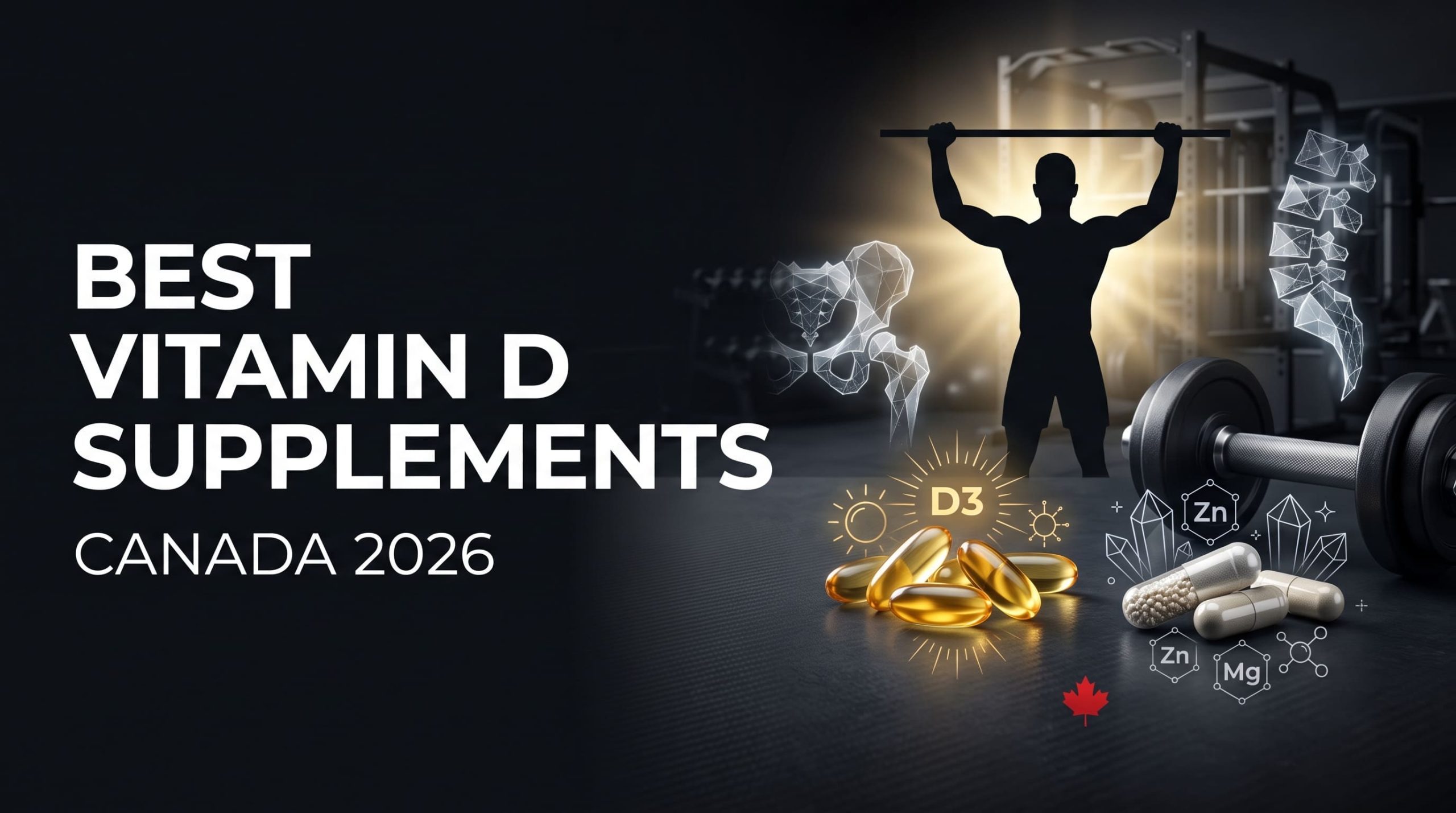Best vitamin D supplements in Canada for muscle function and bone health