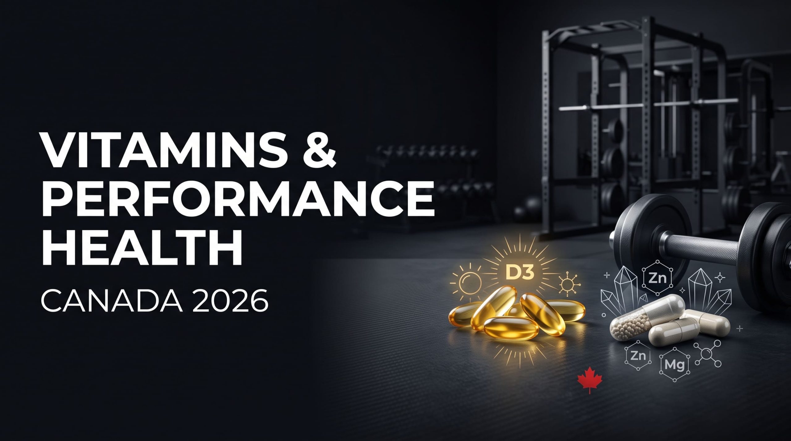 Best vitamins and performance health supplements in Canada